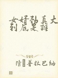 女婿劲真大枪枪到底是谁