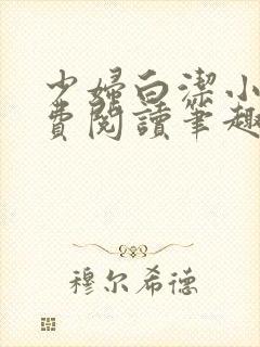 少妇白洁小说免费阅读笔趣阁