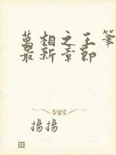 万相之王笔趣阁最新章节封面
