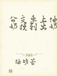 公交车上他揉我奶摸到出奶