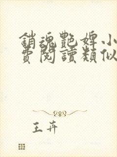 销魂艳婢小说免费阅读类似封面