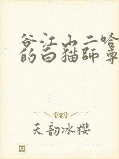 谷江山二哈和他的白猫师尊