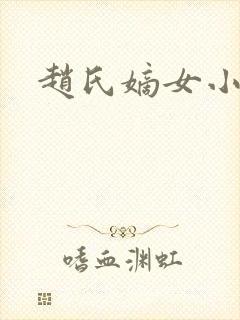 赵氏嫡女小说封面