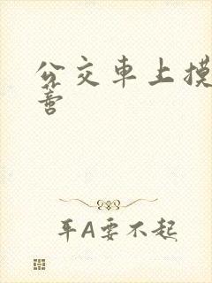 公交车上摸到花蒂封面