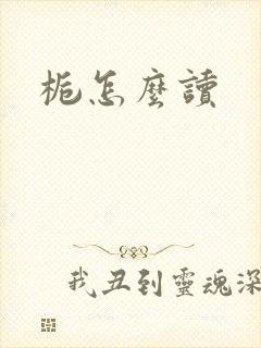 栀怎么读