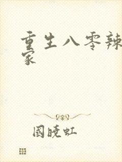 重生八零辣妻当家