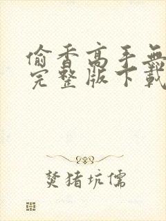 偷香高手无删减完整版下载