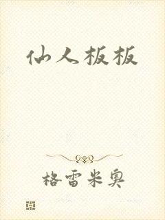 仙人板板封面