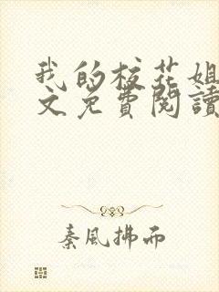 我的校花姐姐全文免费阅读