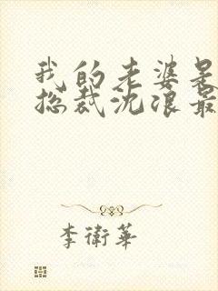 我的老婆是冰山总裁沈浪最新章节封面