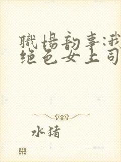职场韵事:我的绝色女上司