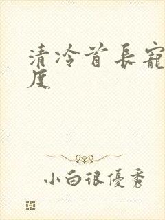 清冷首长宠妻无度