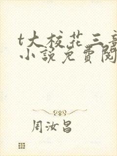 t大校花三部曲小说免费阅读全文