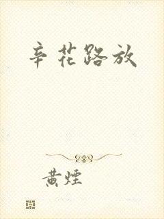 辛花路放