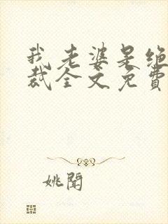 我老婆是绝色总裁全文免费阅读