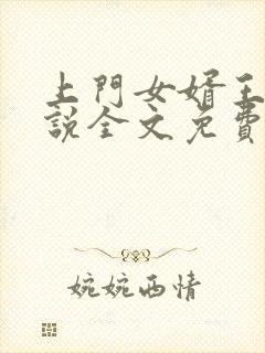 上门女婿王浩小说全文免费阅读