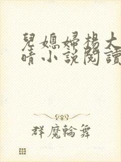 儿媳妇杨大明苏晴小说阅读