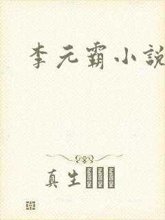 李元霸小说