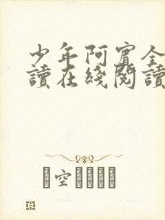 少年阿宾全文阅读在线阅读全文