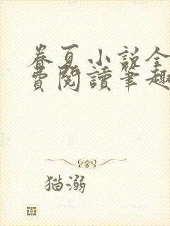 眷夏小说全文免费阅读笔趣阁