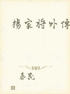 杨家将外传