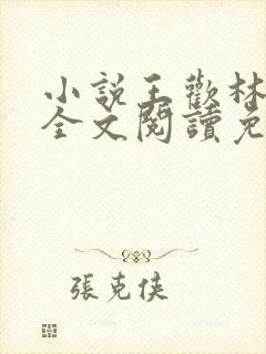 小说王欢林静佳全文阅读免费封面