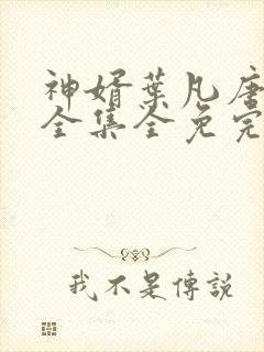 神婿叶凡唐若雪全集全免完本