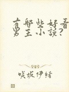 有哪些好看的双男主小说?