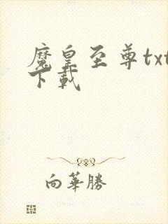 魔皇至尊txt下载