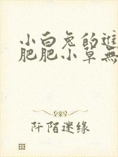 小白兔的进化史肥肥小草无防盗