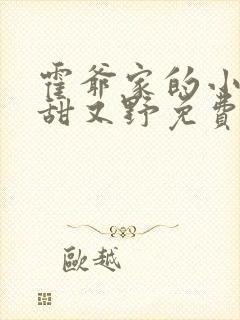霍爷家的小祖宗甜又野免费全文阅读