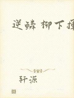 逆鳞 柳下挥封面