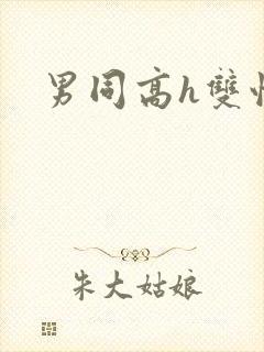 男同高h双性