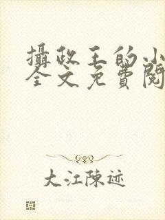 摄政王的小王妃全文免费阅读