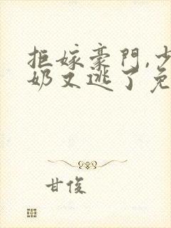 拒嫁豪门,少奶奶又逃了免费在线阅读
