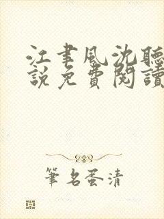 江聿风沈听晚小说免费阅读最新章节封面