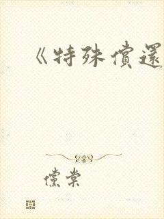 《特殊偿还》