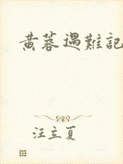 黄蓉遇难记封面