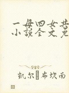 一母四女共一婿小说全文免费