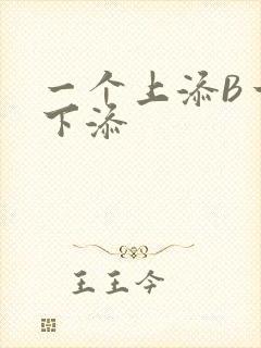 一个上添B一个下添封面