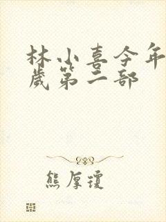林小喜今年19岁第二部