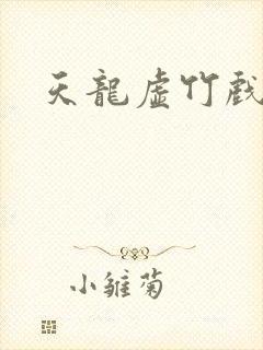 天龙虚竹戏花丛封面