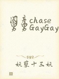 国产chase男男GayGay
