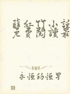 薛红竹小说全文免费阅读最新章节封面