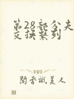 第28部分夫妇交换系列