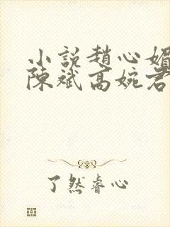 小说赵心媚主角陈斌高婉君