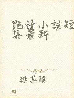艳情小说短篇合集最新