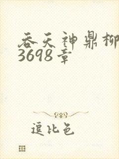 吞天神鼎柳无邪3698章