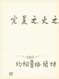 完美之火之灰烬封面
