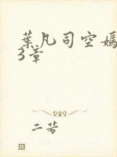 叶凡司空嫣然93章